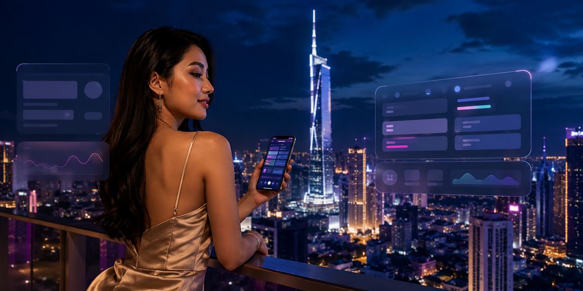 Pengguna Kuala Lumpur menyediakan telefon untuk memasang aplikasi VIP 150